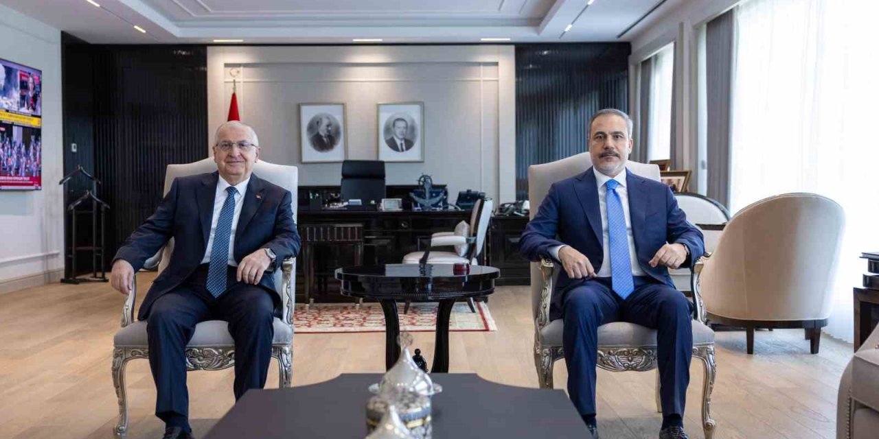 Bakan Fidan, Bakan Güler’i makamında ağırladı