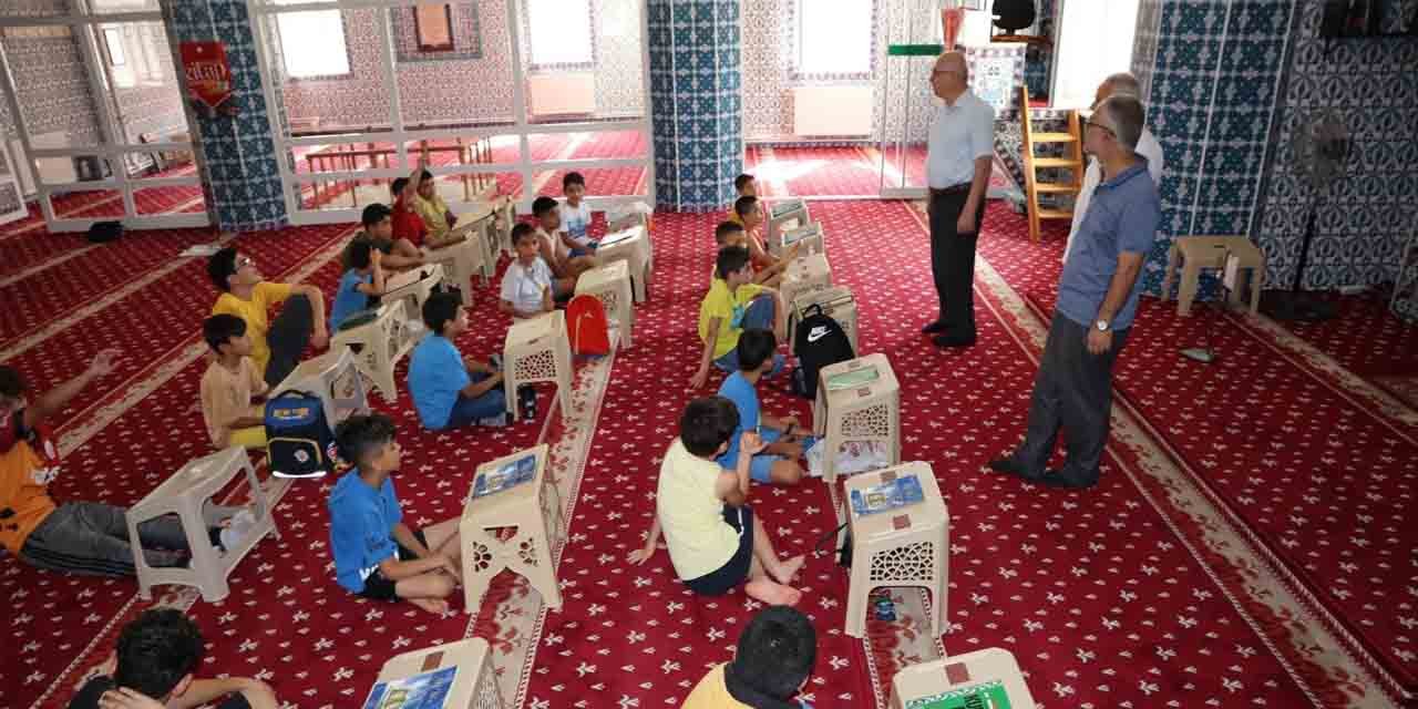 Kurs öğrencilerine renkli ziyaret