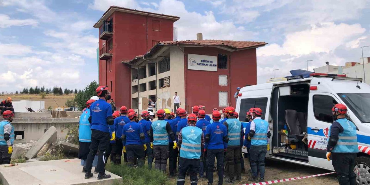 Ortak afet eğitimi tatbikatı