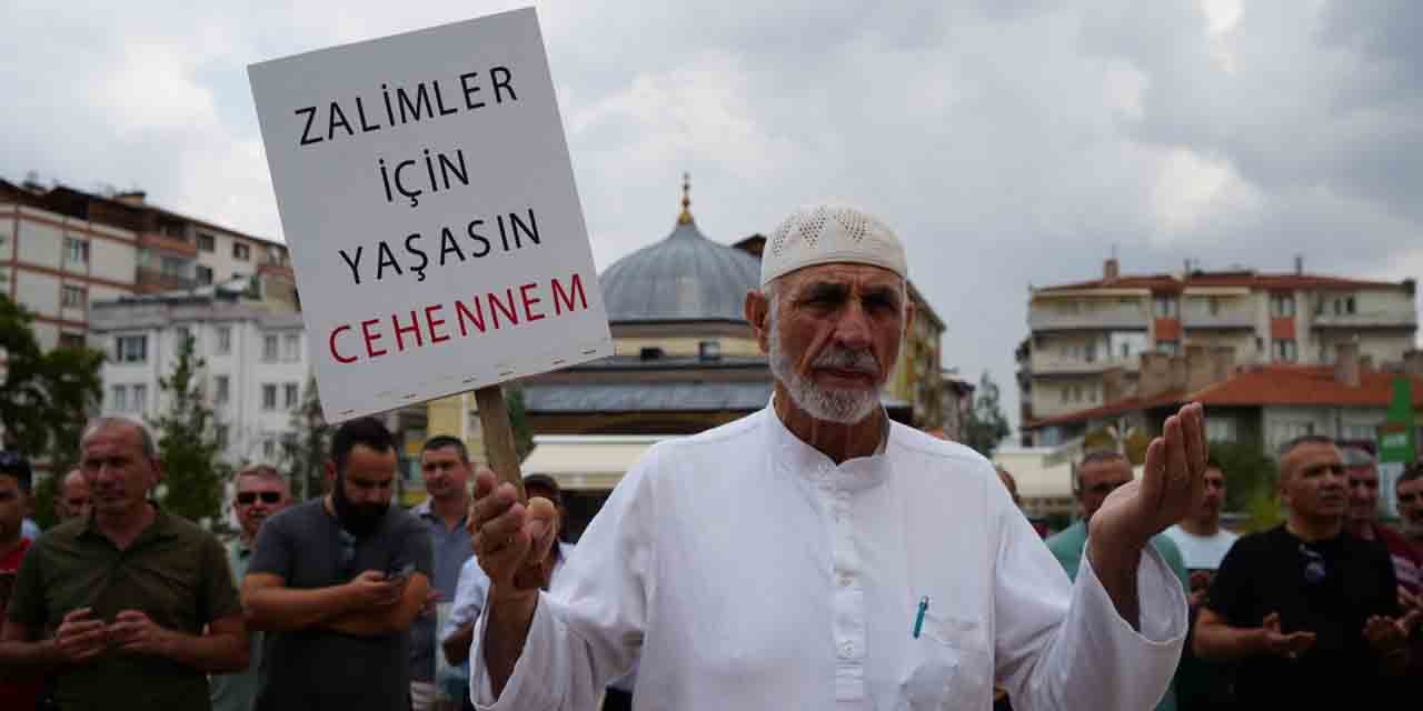 Kırıkkale’den bebek katili İsrail’e tepki!