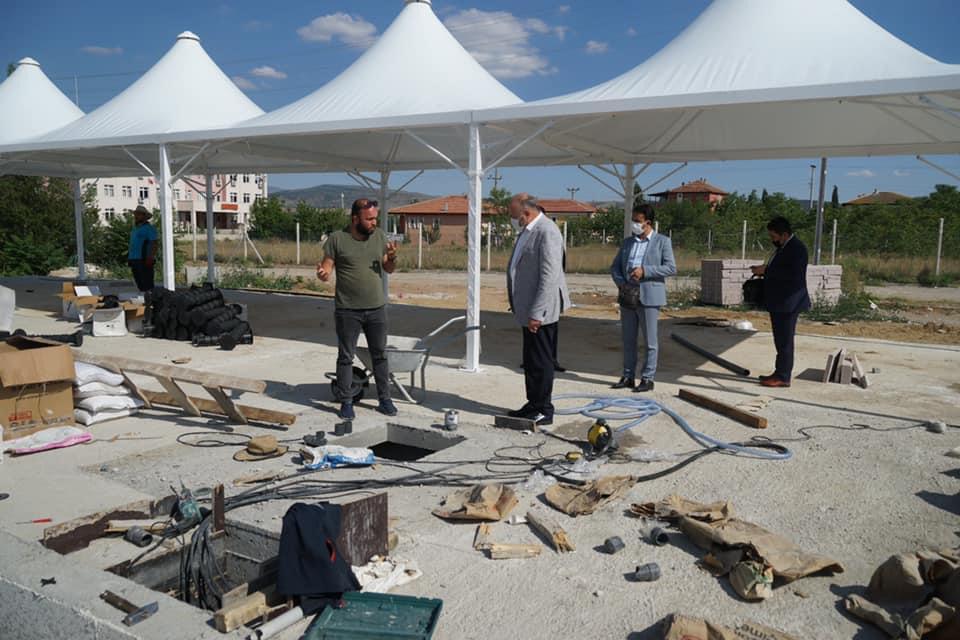 Bahşılı'da meydanda son aşamaya gelindi