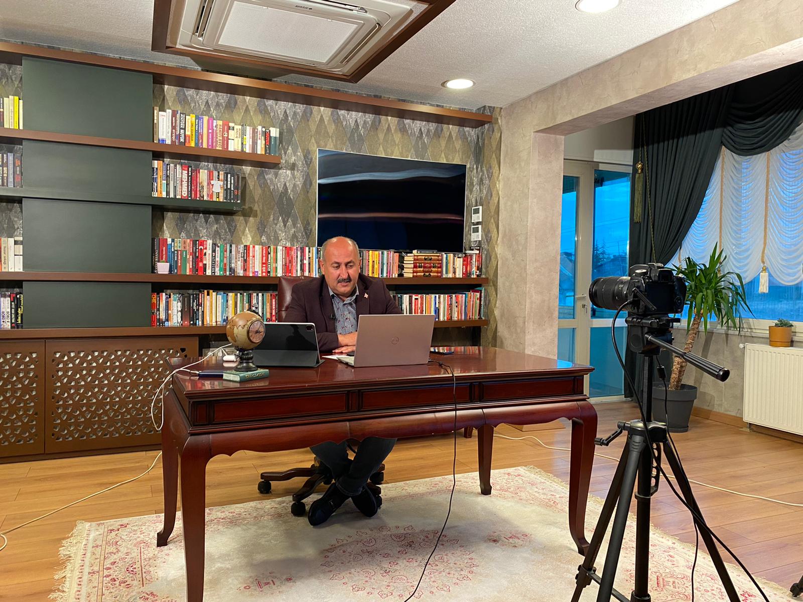 Türkyılmaz, üniversite topluluk başkanları ile görüştü