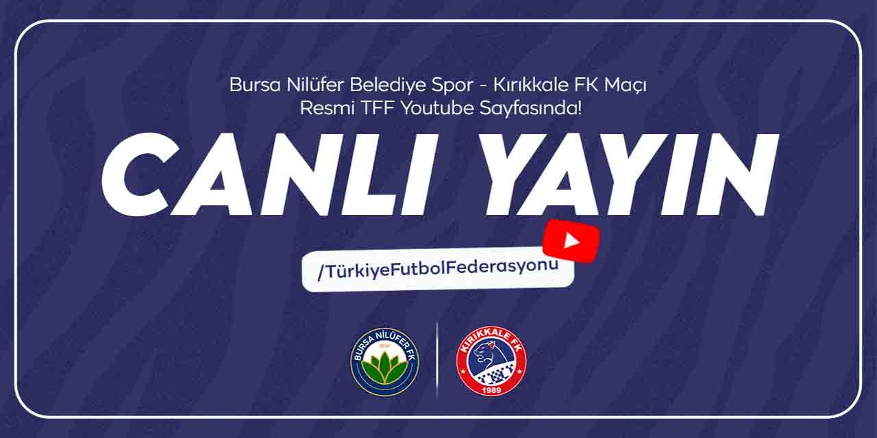 Kırıkkale FK, Bursa FK canlı yayın! Tıkla izle