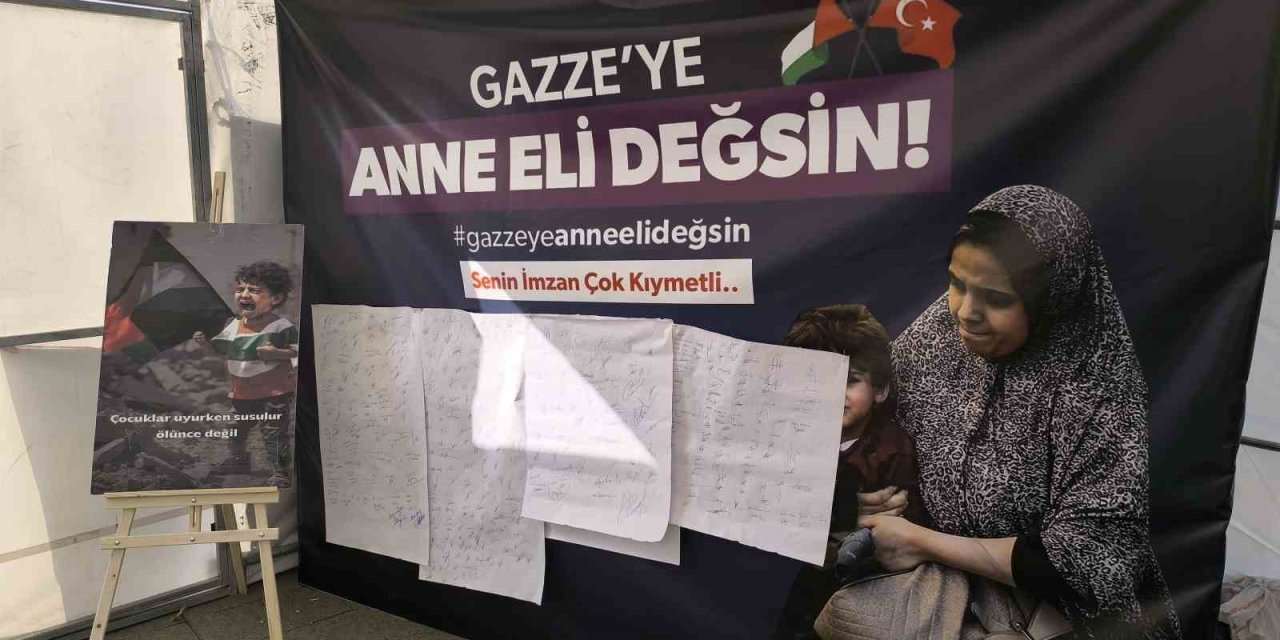 Kırşehir’de STK’lar Gazze için bir arada