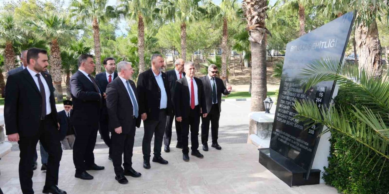 Çorum Belediyesi heyetinden Kıbrıs çıkartması