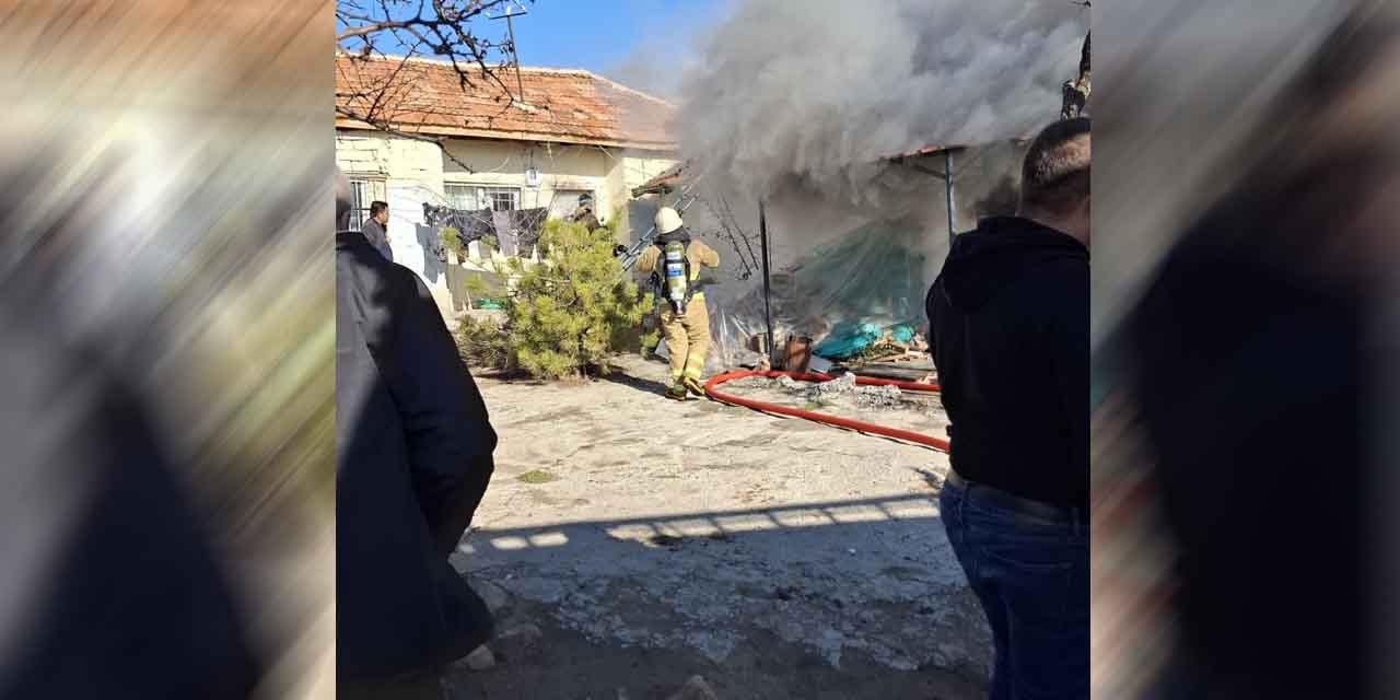 Kırıkkale'de müstakil ev yangını korkuttu!