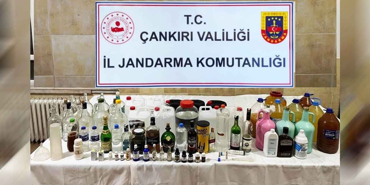 Yılbaşı öncesi onlarca litre kaçak alkol ele geçirildi