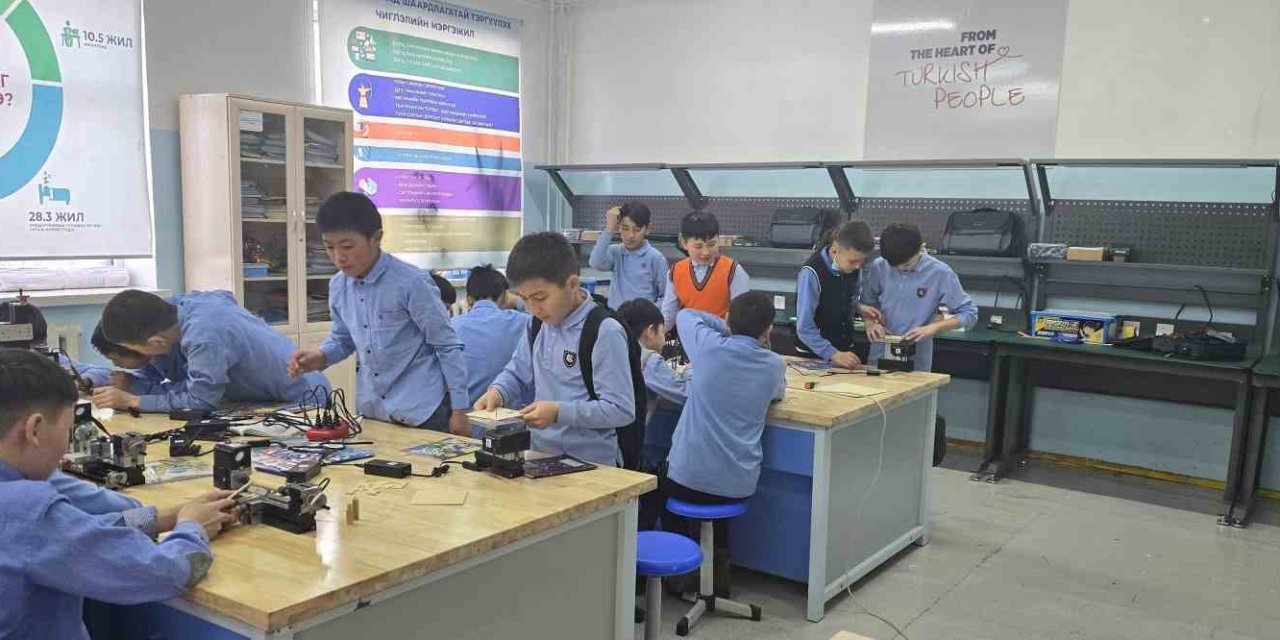 TİKA’dan Moğolistan’ın kırsal bölgelerindeki öğrencilere destek