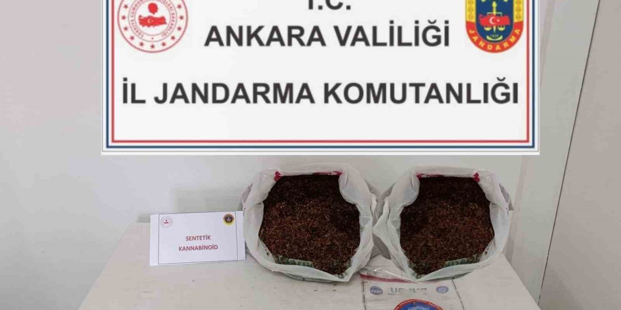 Ankara’da 5 bin 470 gram sentetik kannabinoid ele geçirildi