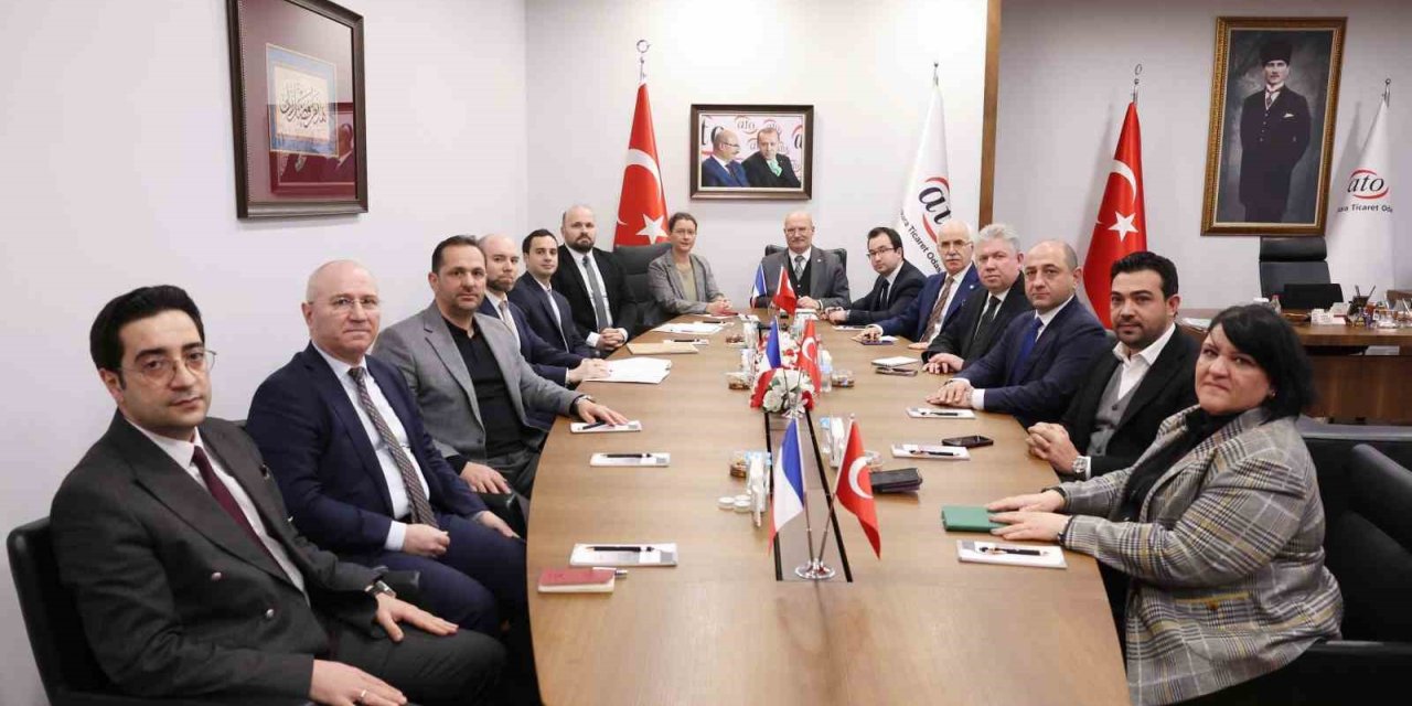 ATO Başkanı Baran: "Ankara’nın Fransa ile ticaretini artırmak istiyoruz"