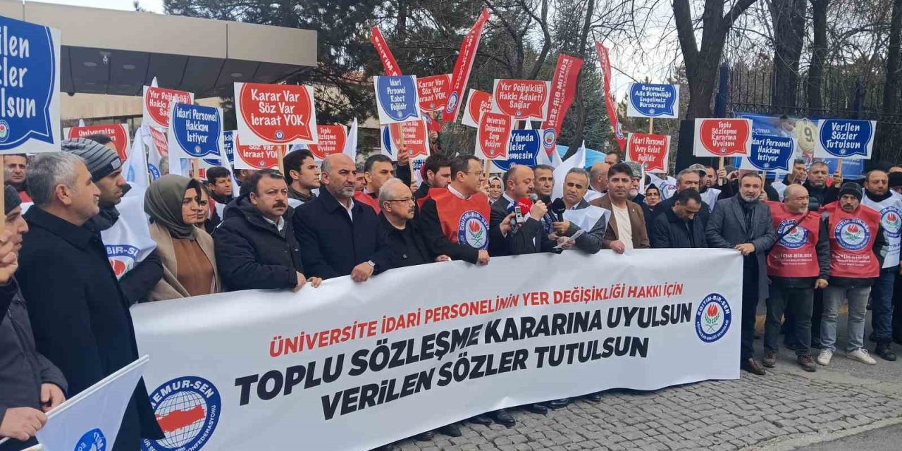 Eğitim-Bir-Sen’den "üniversite idari personeline yer değiştirme hakkı" talebi