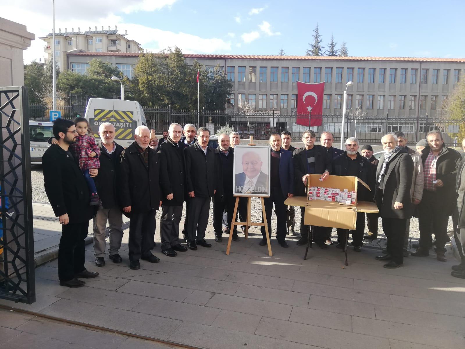 Erbakan’a ve Şehitlerimize Mevlüt Okuttular