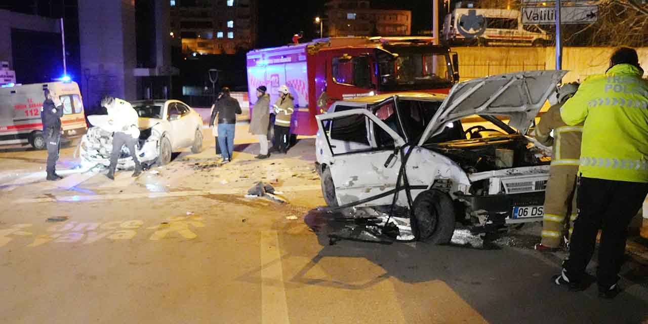 Fabrikalar Mahallesi'nde korkutan kaza!