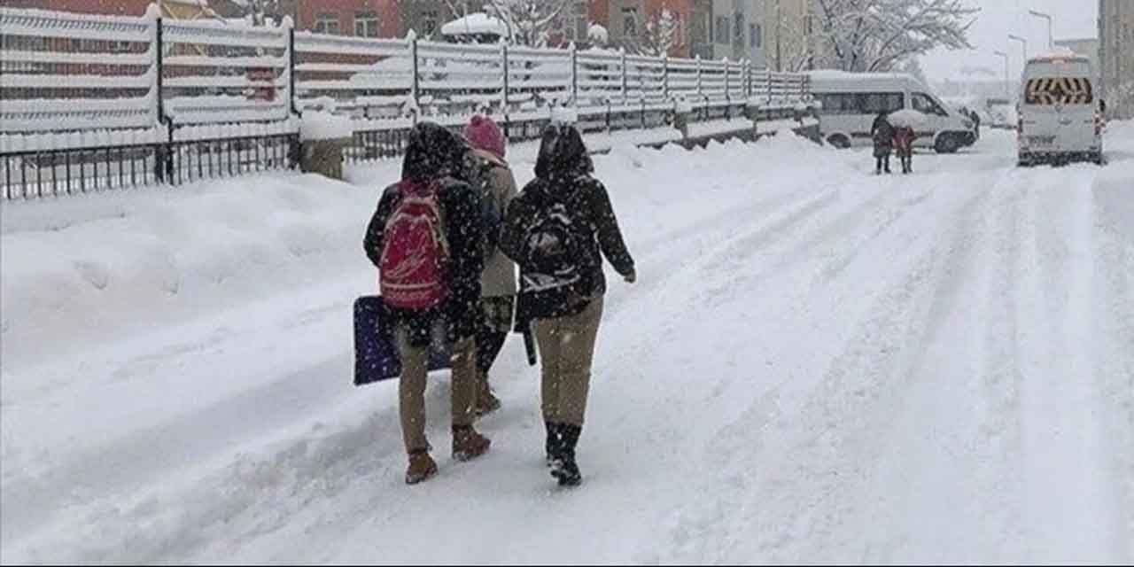 Kastamonu’da 10 ilçede eğitime kar engeli