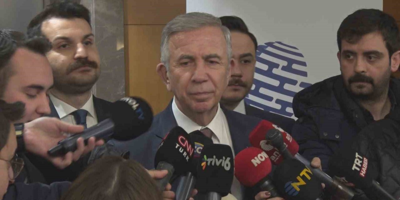 Mansur Yavaş: "Masadaki diğer seçenekler her zaman gündemdedir"