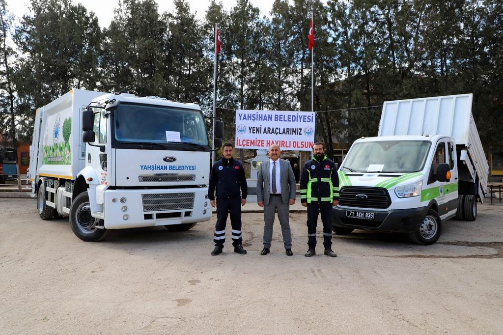Yahşihan Belediyesinin araç filosu güçleniyor