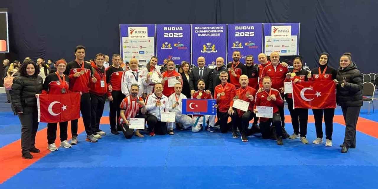 Milliler, 27. Büyükler ve Veteranlar Karate Şampiyonası’nda zirveye çıktı