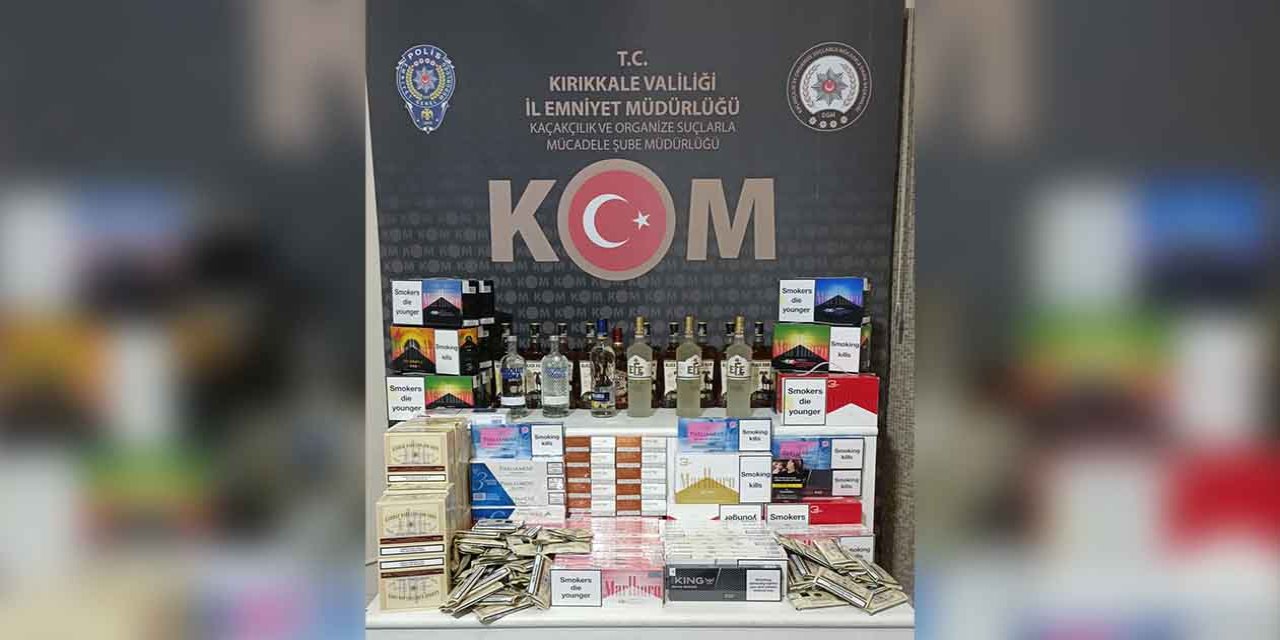 Kırıkkale’de kaçakçılara büyük darbe!