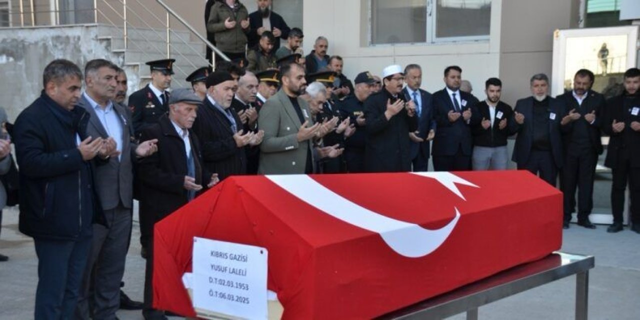 Ankara’da hayatını kaybeden Kıbrıs Gazisi Yusuf Laleli toprağa verildi