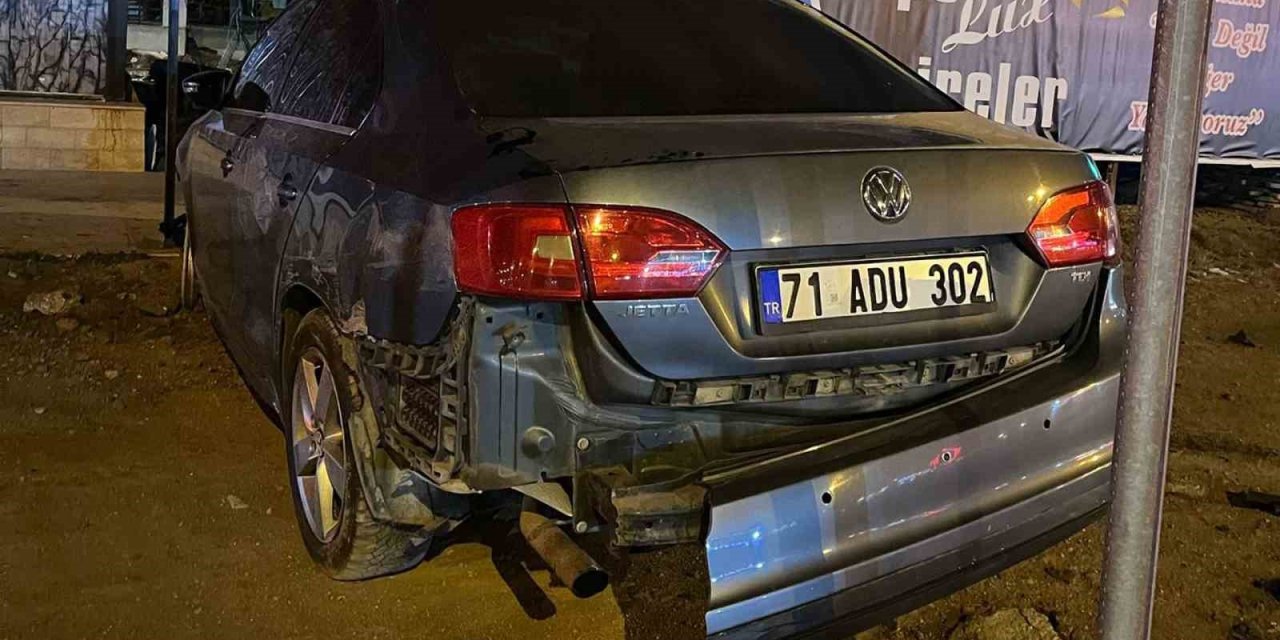 Kırıkkale’de iki otomobil çarpıştı: 1 yaralı