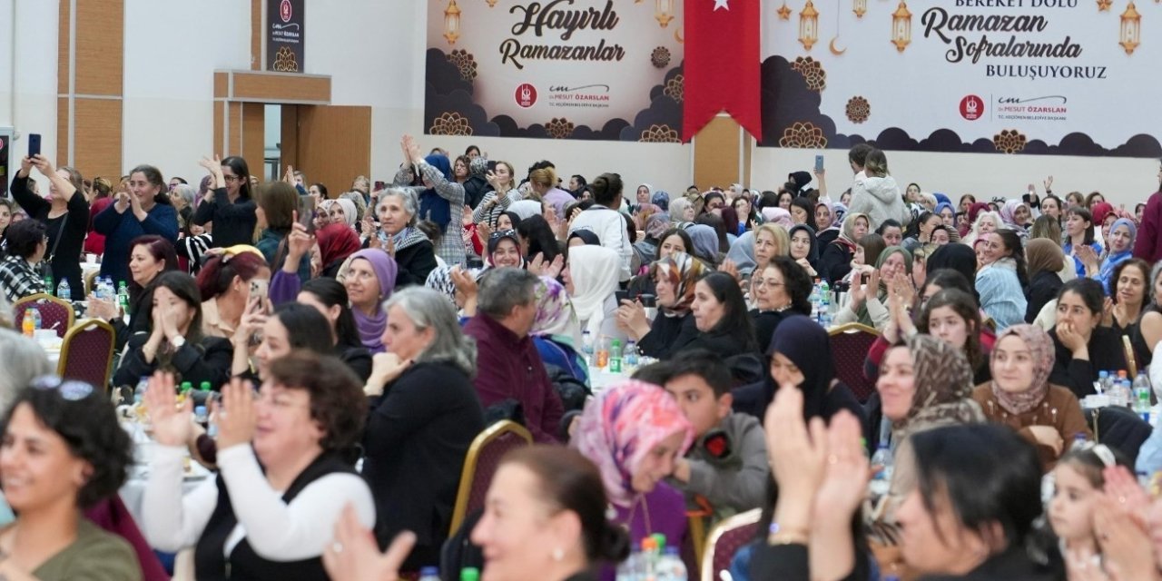 Keçiören Belediyesi’nden 8 Mart Kadınlar Günü’ne özel iftar