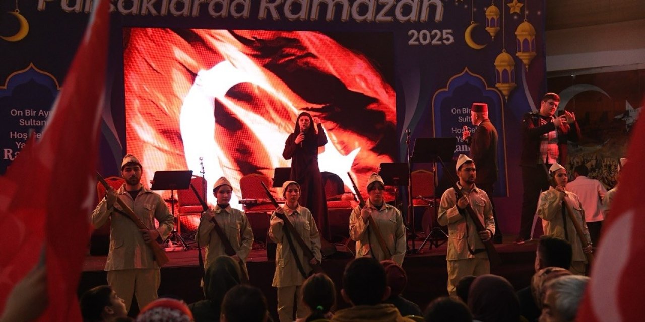 Pursaklar’da İstiklal Marşı’nın kabulünün yıl dönümüne özel ‘‘İstiklal" oyunu