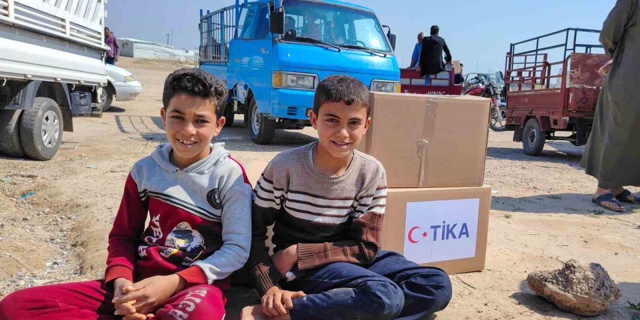 TİKA’dan Irak’ta, mülteci kamplarında yaşayan ailelere destek