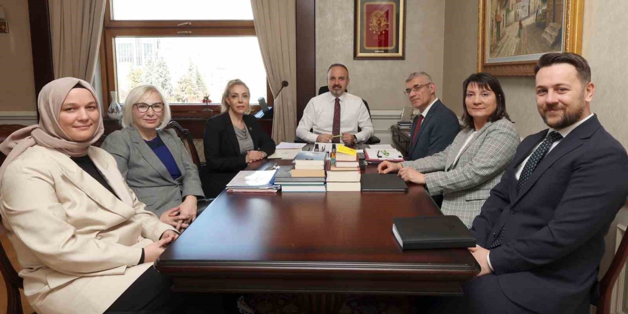 İçişleri Bakan Yardımcısı Turan’a Muhabirler Derneği’nden ziyaret