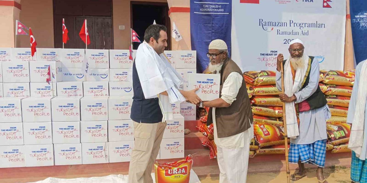 TİKA’dan Nepal’de 500 aileye gıda desteği