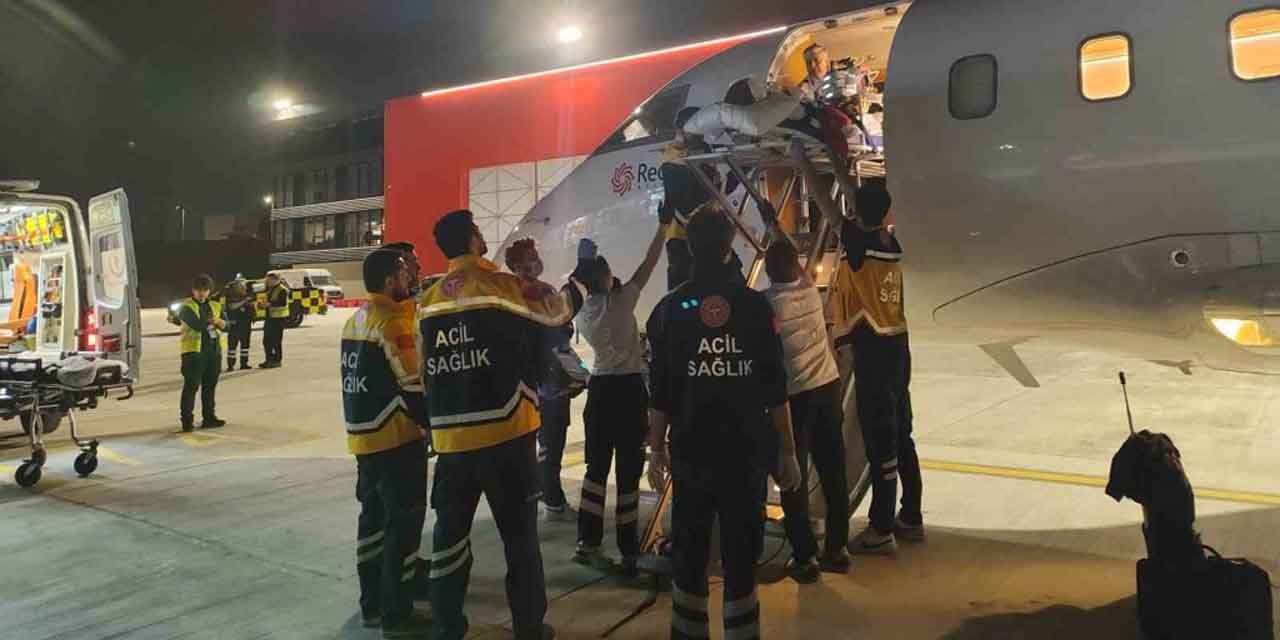 Kuzey Makedonya’daki yangında yaralanan 9 kişi Türkiye’ye getirildi