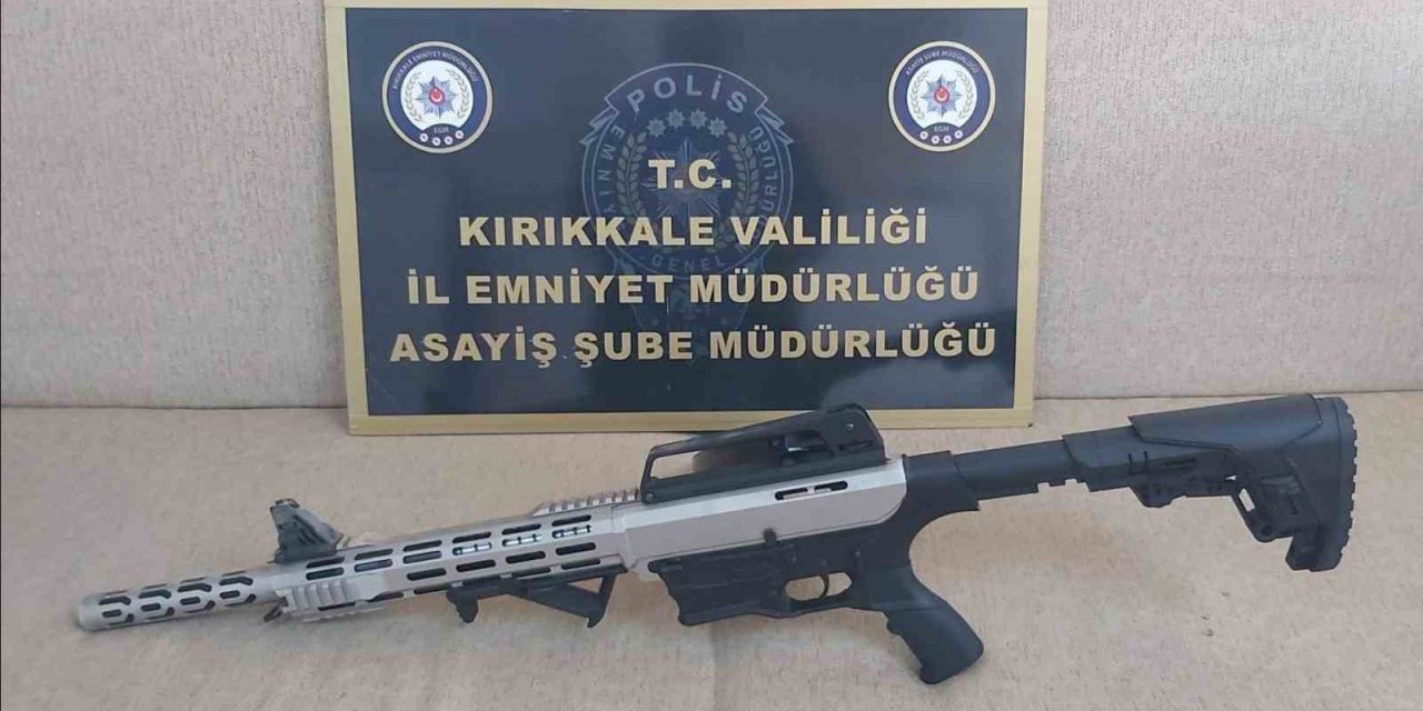 Kırıkkale’de yasa dışı silah operasyonu