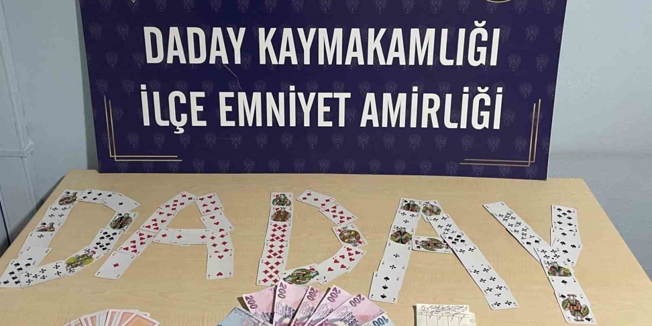 Kastamonu’da kumar baskını: 5 kişi hakkında da adli işlem yapıldı