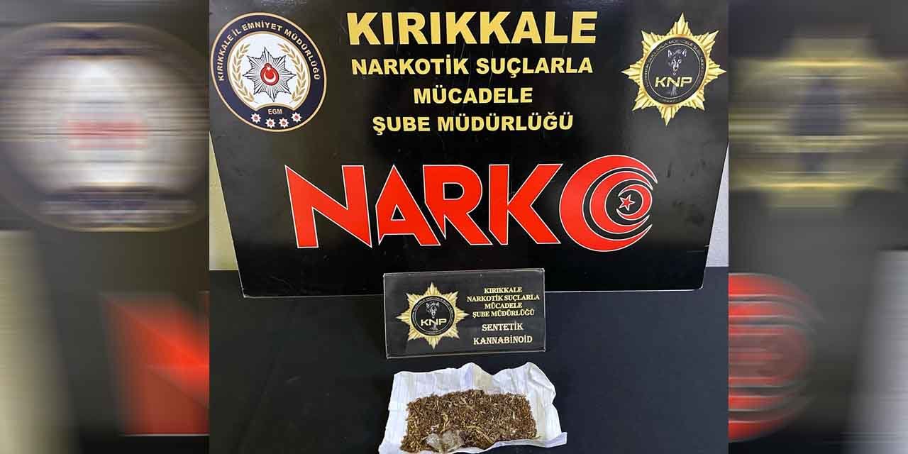 Zehir tacirleri Kırıkkale’de yakalandı!