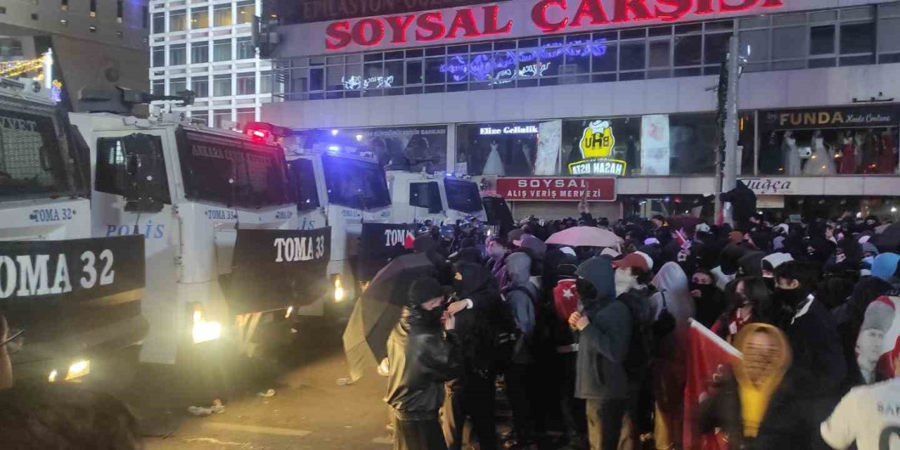 Başkentte protestolar devam etti