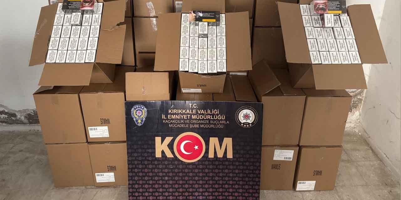 Binlerce makaron ele geçirildi