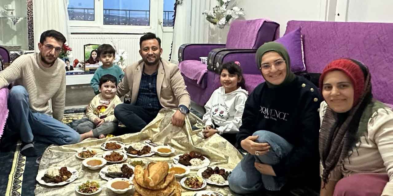 Gazeteci Kadir Yahşi, Yiğit Hamza ile iftar yaptı