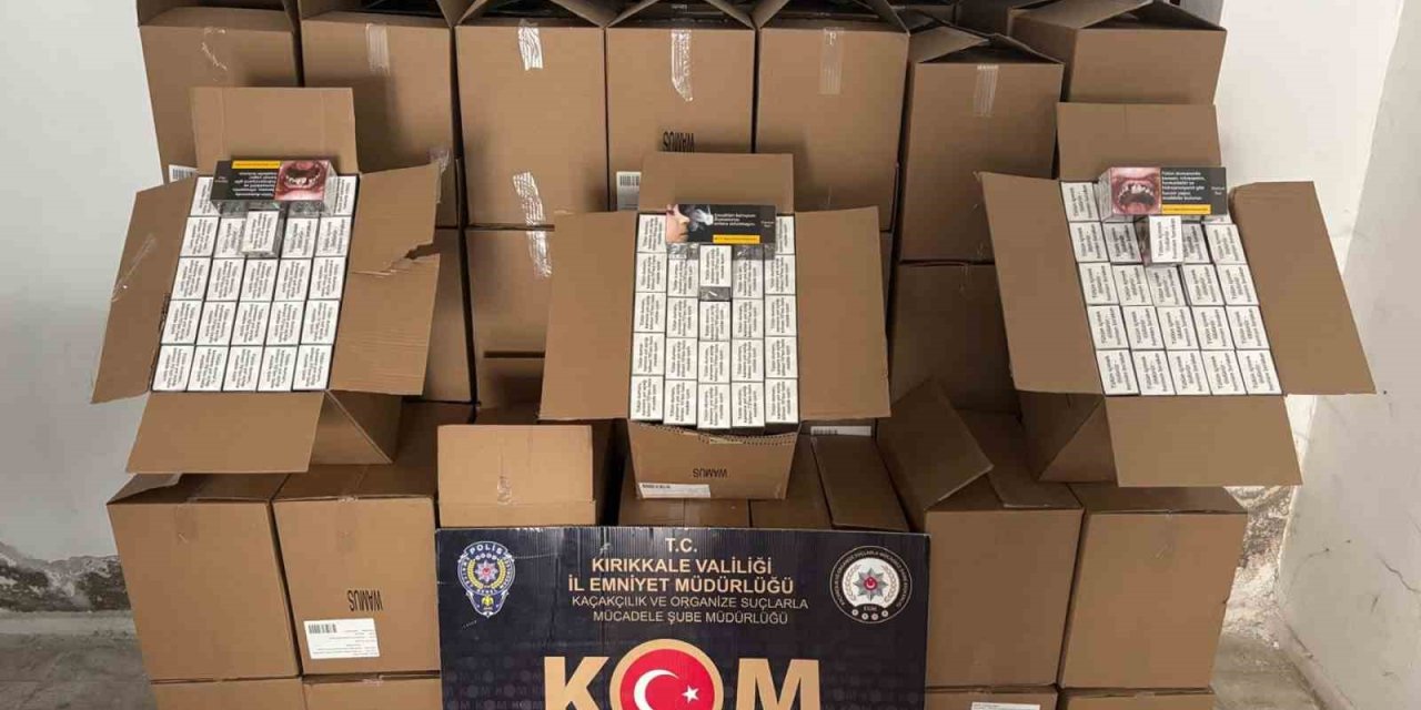 Kırıkkale’de kaçakçılık operasyonu