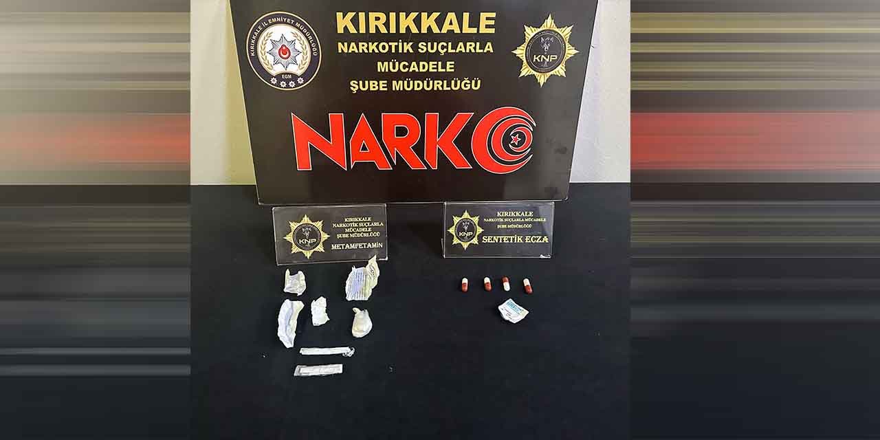 Kırıkkale’de metamfetamin ele geçirildi