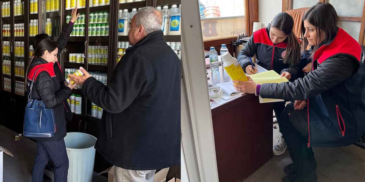 Kırıkkale'de bitki koruma ürünlerine sıkı denetim
