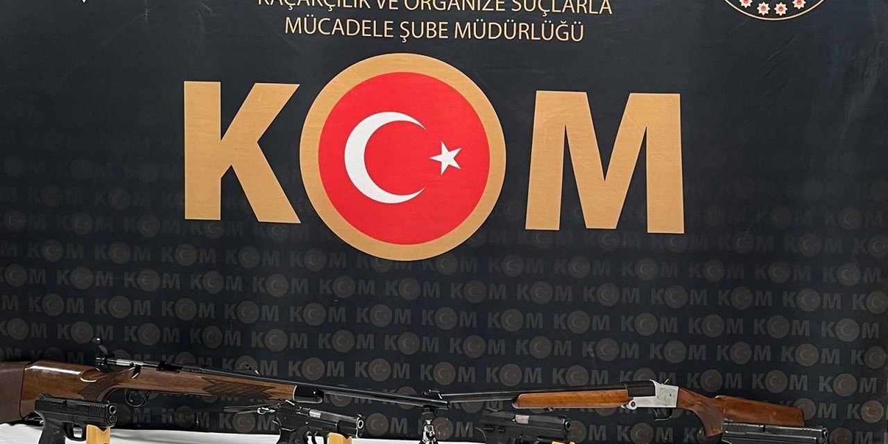 Kastamonu’da silah operasyonu: 4 gözaltı