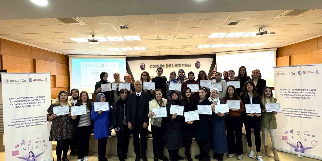 OKA desteğiyle Çorum’da kadınlar girişimcilik yolunda güç kazandı