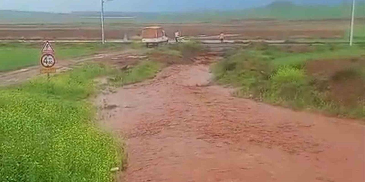 Kırıkkale’de tarım arazileri su altında kaldı