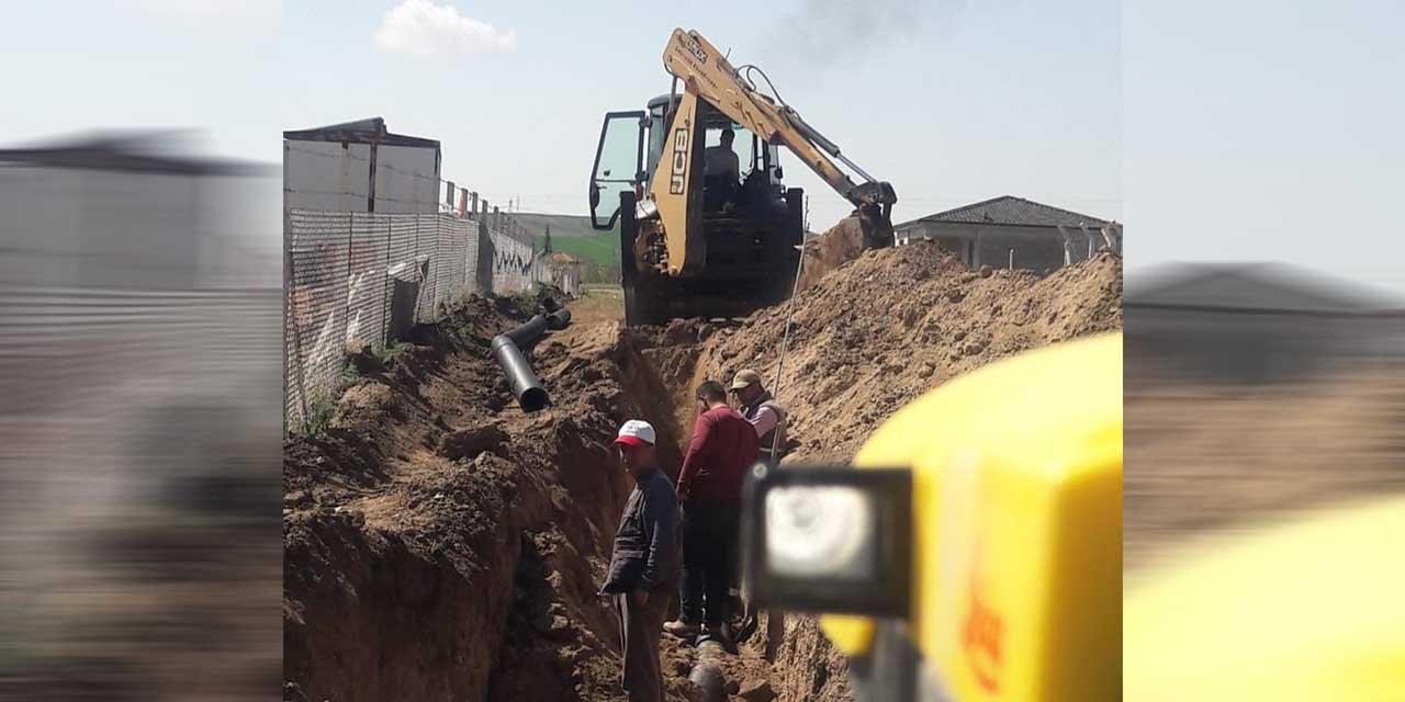 Hacılar Kasabası’nda altyapı hamlesi sürüyor