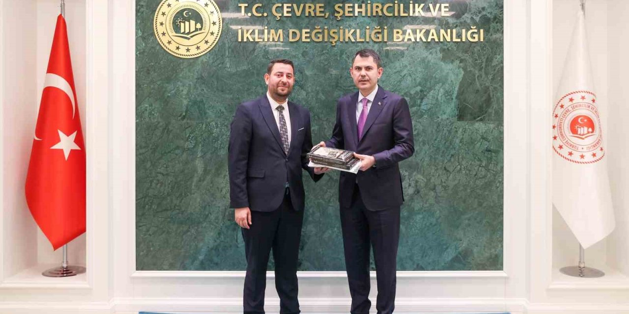 TİP’li Samandağ Belediye Başkanı’ndan Bakan Kurum’a teşekkür ziyareti