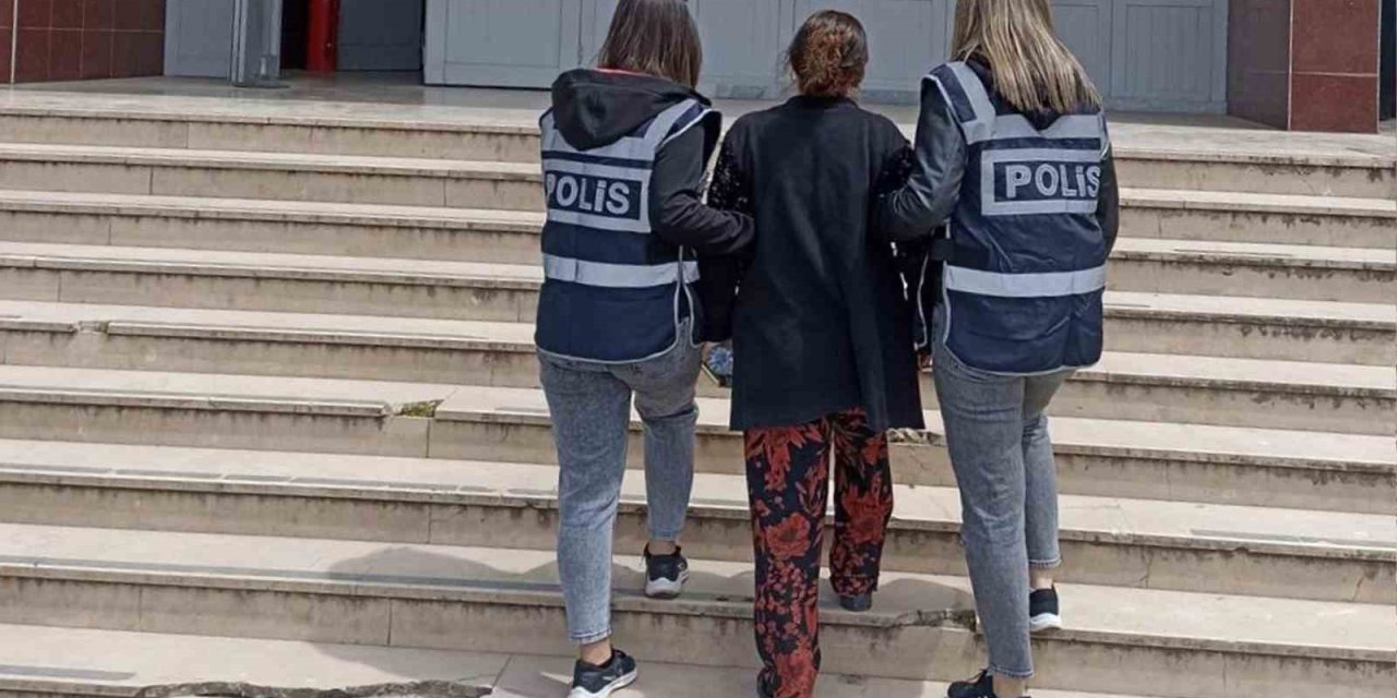 Kırıkkale'de o kadın yakalandı!