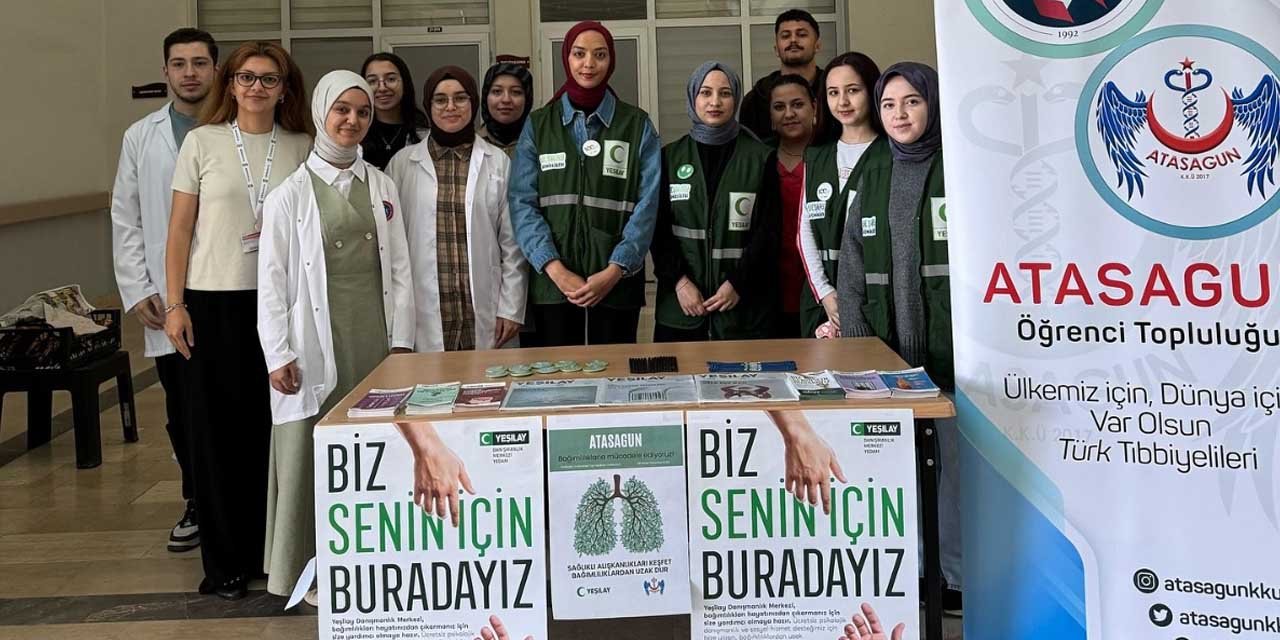 Yeşilay, hastanede vatandaşı bilgilendirdi
