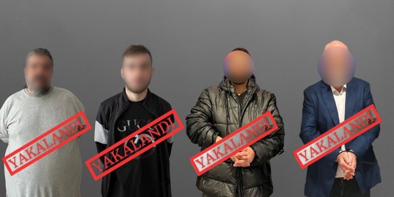 Kırmızı bültenle aranan 4 şahıs yakalanarak Türkiye’ye iade edildi