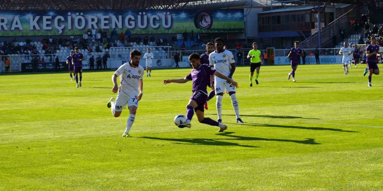 Trendyol 1. Lig: Ankara Keçiörengücü: 2 - MKE Ankaragücü: 3