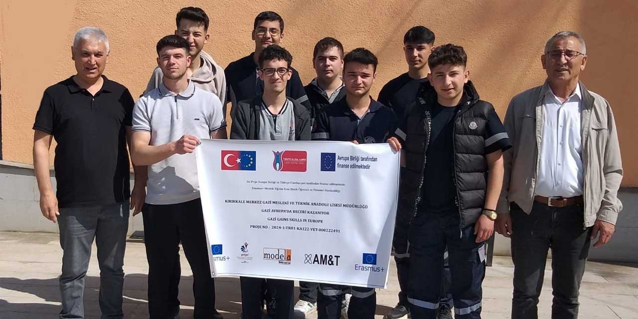 Gazi Meslek Lisesi Romanya yolcusu