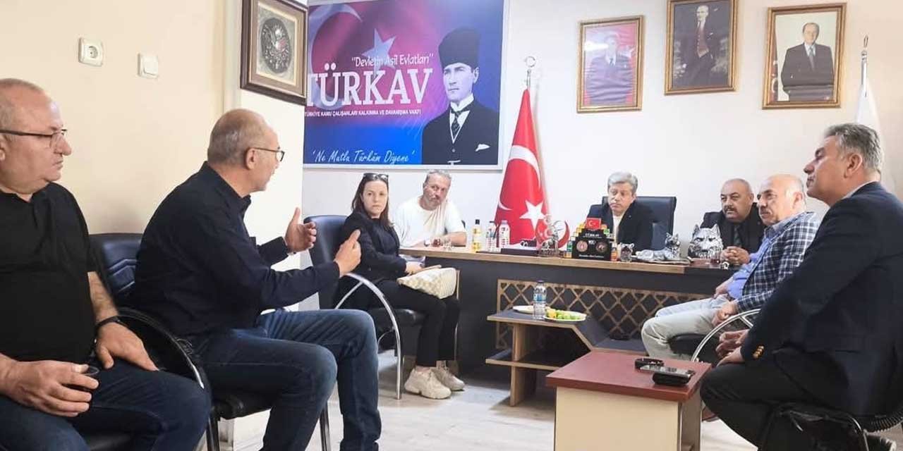 Korkmaz’dan TÜRKAV’a anlamlı ziyaret